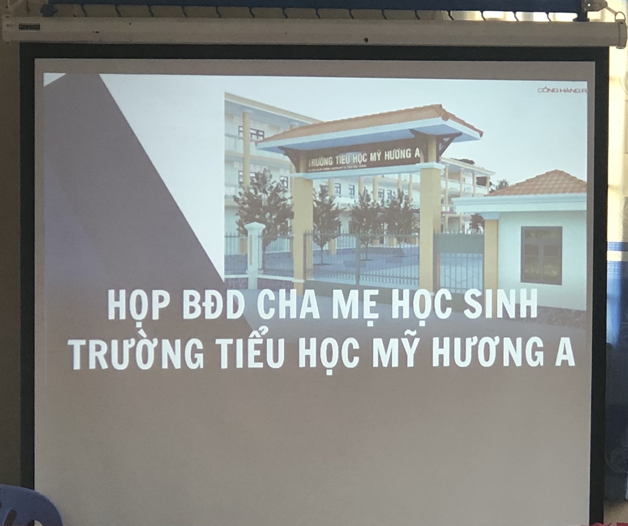 TRƯỜNG TIỂU HỌC MỸ HƯƠNG A TỔ CHỨC HỌP BAN ĐẠI DIỆN CHA MẸ HỌC SINH TRƯỜNG NĂM HỌC 2023-2024